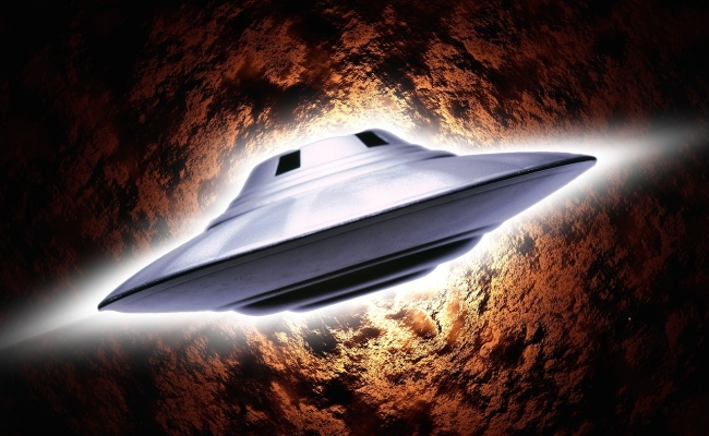 saucer-flight