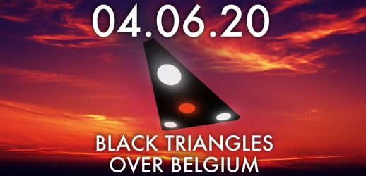 black triangle UFO