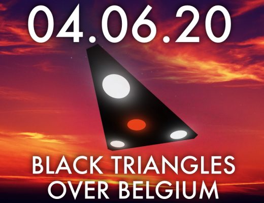 black triangle UFO