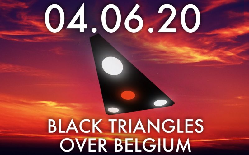 black triangle UFO